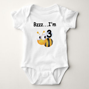 Buzz Bumblebee camisetas de tercer cumpleaños y re