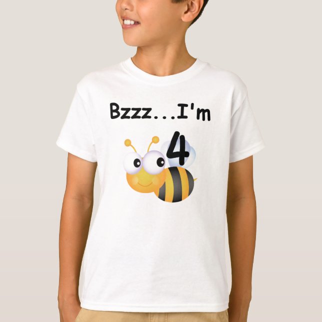 Buzz Bumblebee camisetas y regalos de cumpleaños (Anverso)