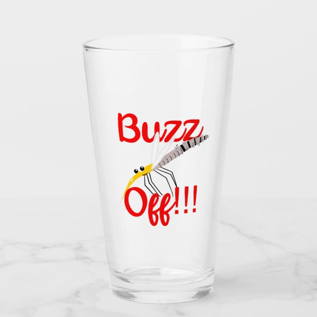 Buzz Off Glass (Anverso)