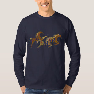BV camisa galopante de los caballos