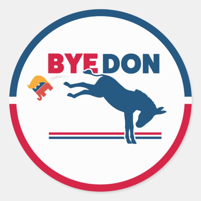 Bye Don - Pegatina (Anverso)