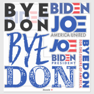 Byedon Joe Biden Pegatina