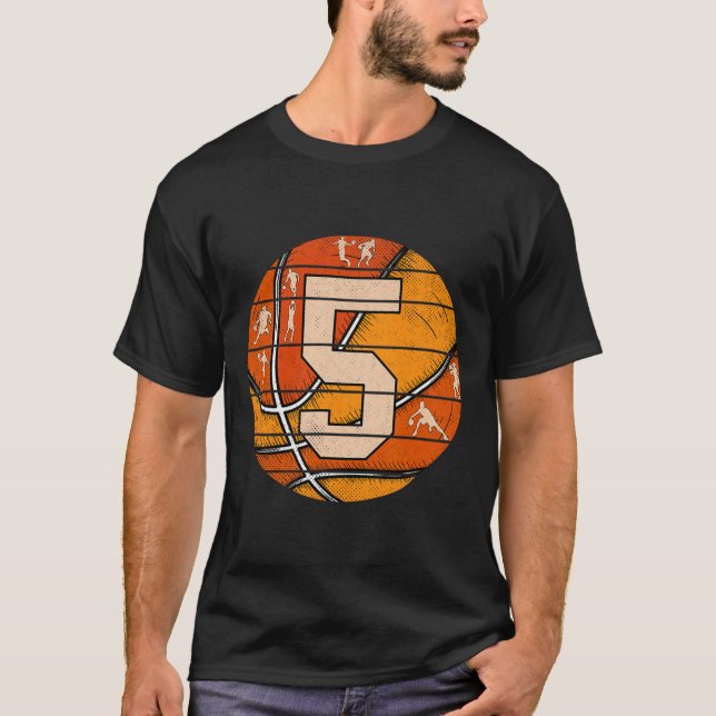 Bysketbyll Número 5 de Jersey Love Bysketbyll Play (Anverso)