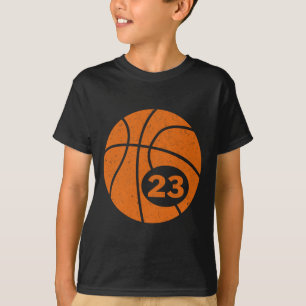 Bysketbyll Player Jersey Número 23 Gráfico
