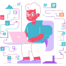 Byte Vision - Camiseta de camiseta "Code the Futur