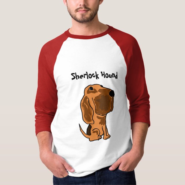 BZ camisa del sabueso del perro de Sherlock (Anverso)
