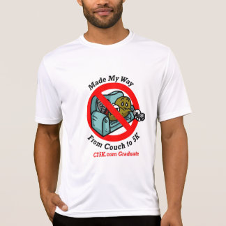 C25K para hombre gradúa la camiseta micro de la