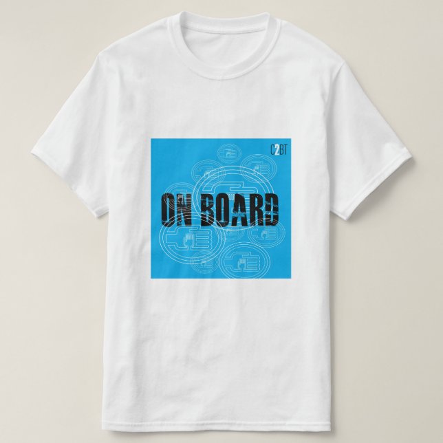 C2B: A BORDO BLU1 Camiseta básica (Diseño del anverso)