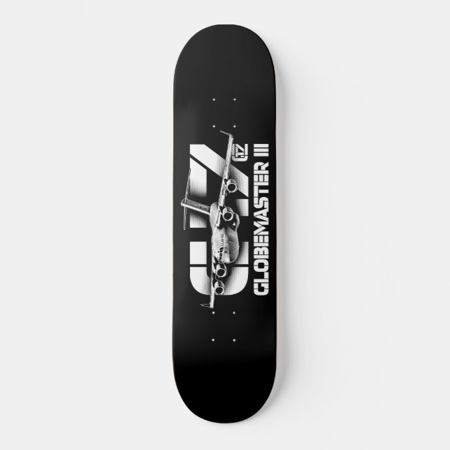 C-17 Globemaster III 8 Skateboard de 1/8" (Anverso)