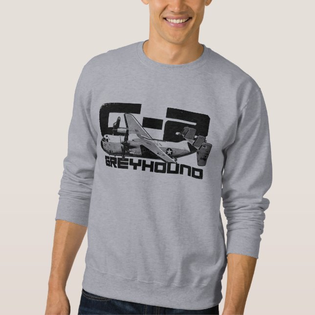 C-2 Camisas sudaderas básicas de los hombres de Gr (Anverso)