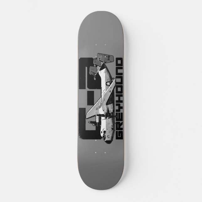 C-2 Greyhound 8 Skateboard de 1/8" (Anverso)