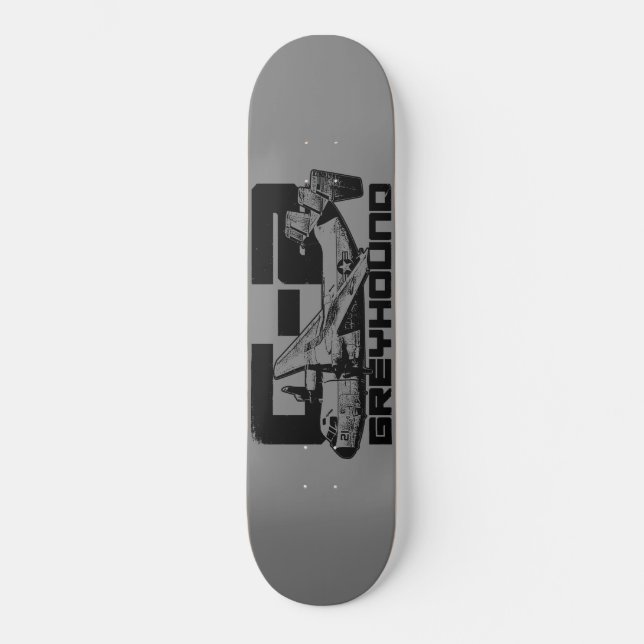 C-2 Greyhound 8 Skateboard de 1/8" (Anverso)