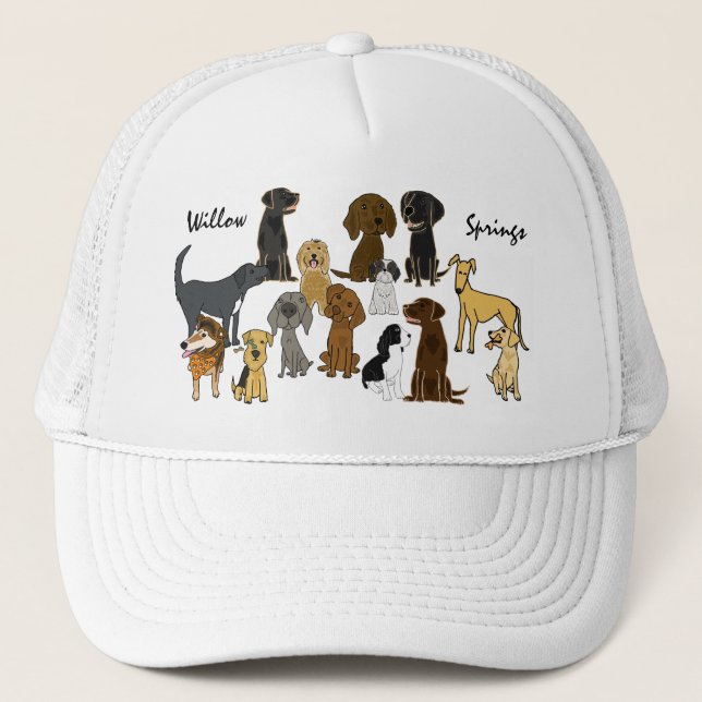 C.C. gorra de los compinches de Willow Springs que (Anverso)