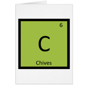 C - Crema Agria de Cebollino Química Tabla Periódi
