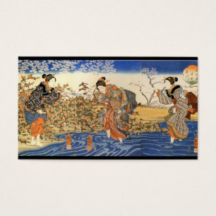 C. de pintura japonesa 1800's