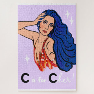 ¡C es para Cher! Rompecabezas