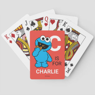 C es para Cookie Monster   Cartas de póquer