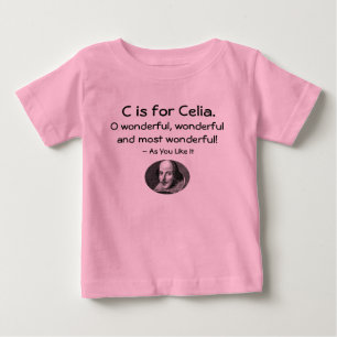 C está para Celia • Una pequeña camisa de