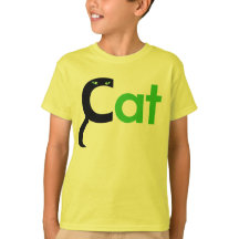 C está para la camisa del gato