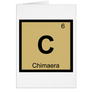C - Quimera Tabla Periódica de Química Griega Símb