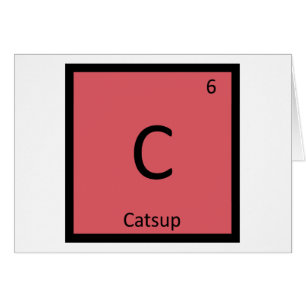 C - Salsa de tomate Química Tabla periódica Símbol