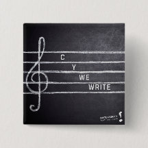 C Y Botón de pin de escritura