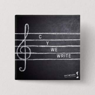 C Y Botón de pin de escritura