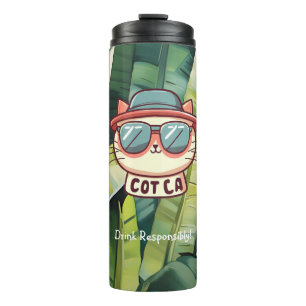 Ca Ca botella de gato fresco
