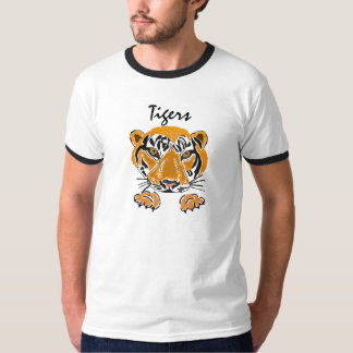 CA camiseta impresionante del tigre del salto