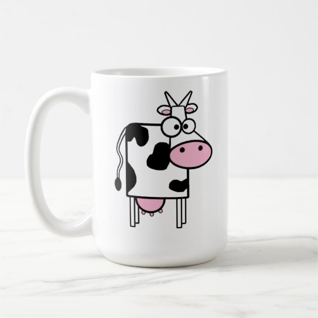 Ca Cow Cow taza de café 15 oz (Izquierda)