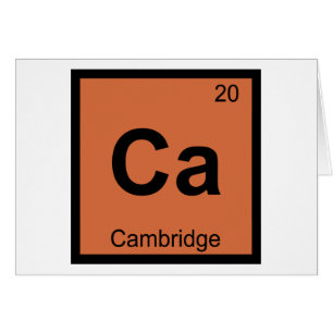 Ca - Tabla Periódica de Química de Cambridge City