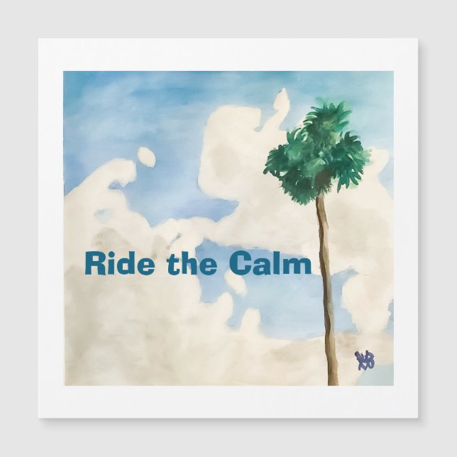 Cabalgando la Calma (Anverso)