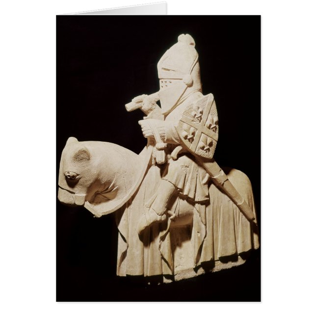 Caballero armado en su caballo (Frente)