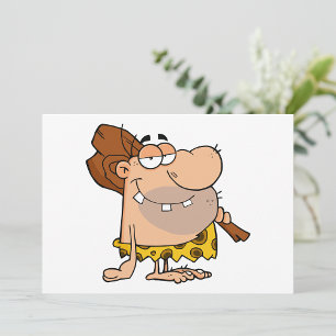 Caballero con invitaciones al club