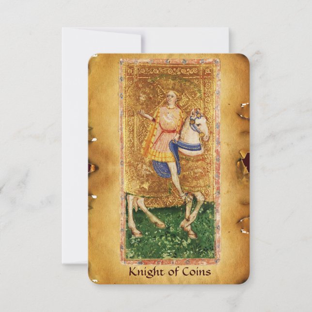 Caballero de las Monedas (Anverso)