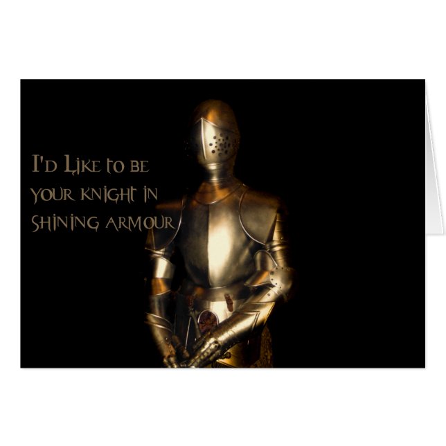 Caballero en armadura brillante (Anverso (Horizontal))