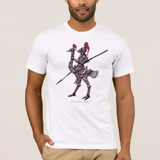 Caballero fresco en la camiseta del gráfico del