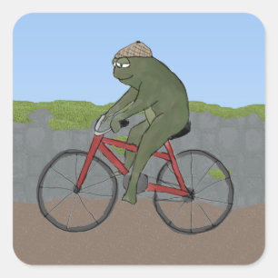 Caballero Frota a Pegatinas de bicicleta