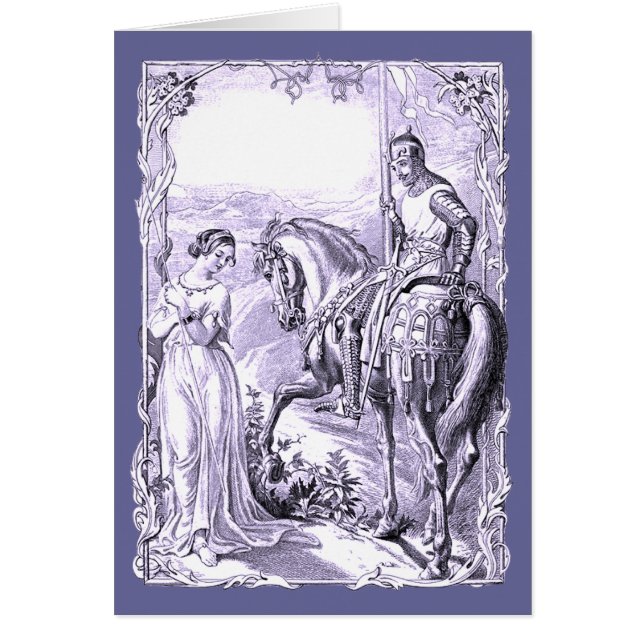 Caballero medieval y Dama (Frente)