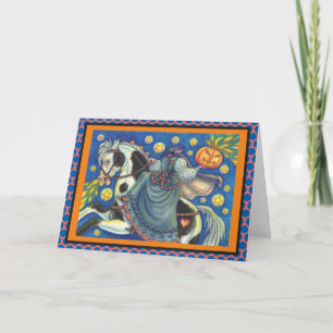 CABALLERO SIN CABEZA CABALLERÍA GRANDES TARJETA DE