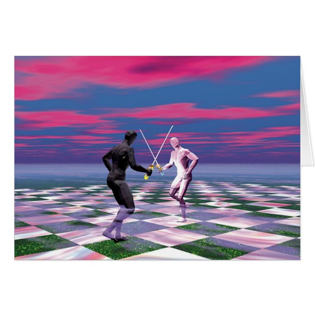 Caballeros de espadas (Anverso (Horizontal))