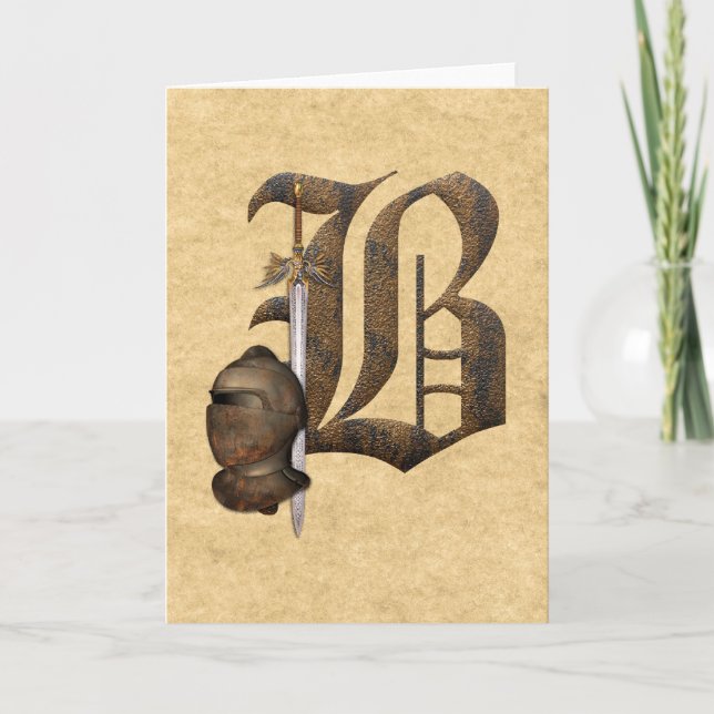 Caballeros rugosos iniciales B (Anverso)