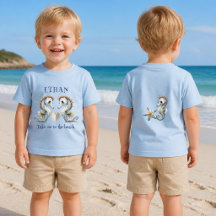 Caballitos de mar bebé de playa Ocean Personalizad