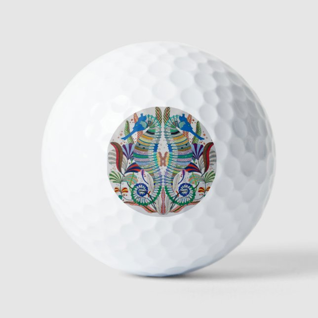 Caballitos de mar pelotas de golf (Anverso)