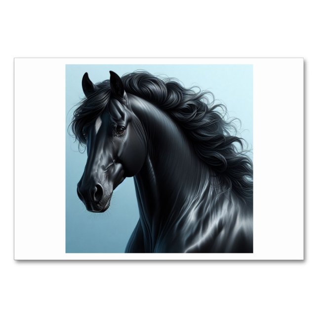 Caballo (말) - Tarjetas Flash coreanas (Anverso)