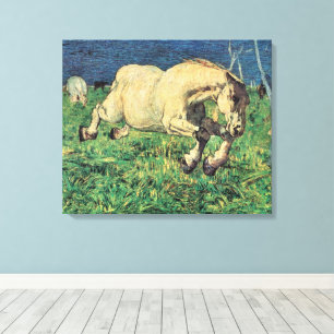 Caballo al galope de Giovanni Segantini, Arte Anti