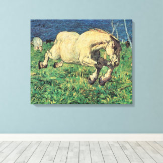 Caballo al galope de Giovanni Segantini, Arte Anti