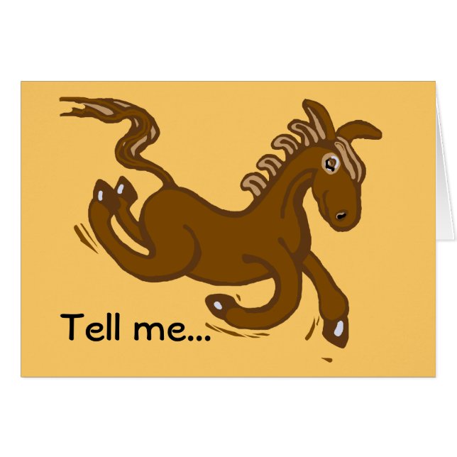 Caballo alrededor (Anverso (Horizontal))