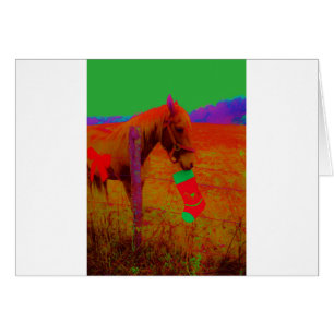 Caballo arcoiris navidades