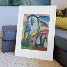 Caballo Azul de Franz Marc, Arte Antiguo Fino